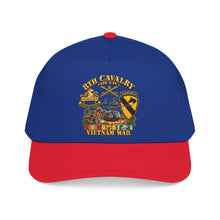 Load image into Gallery viewer, Mid Profile Baseball Cap - Army - 8th Cavalry (Air Cav) - 1st Cav Division w VN SVC - 3D - Enhanced
