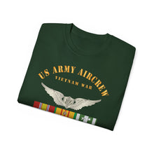 Load image into Gallery viewer, Unisex Ultra Cotton Tee - Army - US Army AirCrew - Air Crew Badge - Vietnam - Combat Veteran VN SVC X 300
