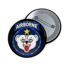 Load image into Gallery viewer, Custom Pin Buttons - Arctic Airborne Ranger - 3D - Enhanced
