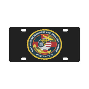 Navy - Navy Medicine Readiness and Training Command - Portsmouth wo Txt X 300 Classic License Plate