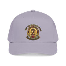 Load image into Gallery viewer, Mid Profile Baseball Cap - 2nd General Hospital - Landstuhl Germany - Black - 3D - Enhanced
