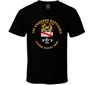 Army - Coa - 1st Engineer Battalion - Diehard Classic T Shirt, Crewneck Sweatshirt, Hoodie, Long Sleeve