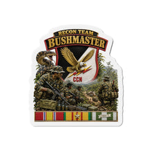 Load image into Gallery viewer, Die-Cut Magnet - Pocket Patch - Vietnam - Recon Team Bushmaster - 3D - Enhanced - Mission
