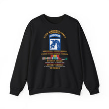 Load image into Gallery viewer, Crewneck Sweatshirt — Army - Xviii Airborne Corps  - Us Centcom - Desert Storm, Desert Shield Veteran

