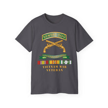 Load image into Gallery viewer, Unisex Ultra Cotton Tee - Army - Sentry Dog - 212th Military Police Company w Br - Ribbon Vietnam War Veteran w VN SVC X 300
