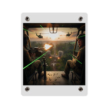 Load image into Gallery viewer, Acrylic Wall Art Panel - VIetnam Hot LZ from Side Door
