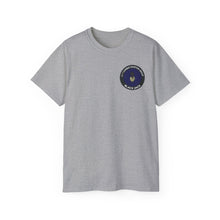Load image into Gallery viewer, Unisex Ultra Cotton Tee - Vietnam Combat Aviation Vet w Air Crew Badges - 12th Combat Aviation Group - Black Jack No2 - Sgt Howard Meyers - 1968-1969 SVC X 300
