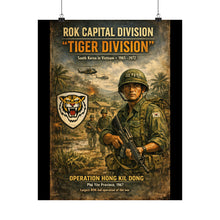 Load image into Gallery viewer, Matte Poster - Tiger Division
