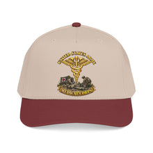 Load image into Gallery viewer, Mid Profile Baseball Cap - Army - Medical Corps - US Army w Scene - 3D - Enhanced
