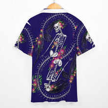 Load image into Gallery viewer, DTG 190gsm Cotton Children's Cotton Casual Button Down Shirts(All-Over Printing)
