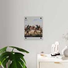 Load image into Gallery viewer, Acrylic Wall Art Panel - 9th Cavalry Regiment fighting Native Americans during the Indian Wars
