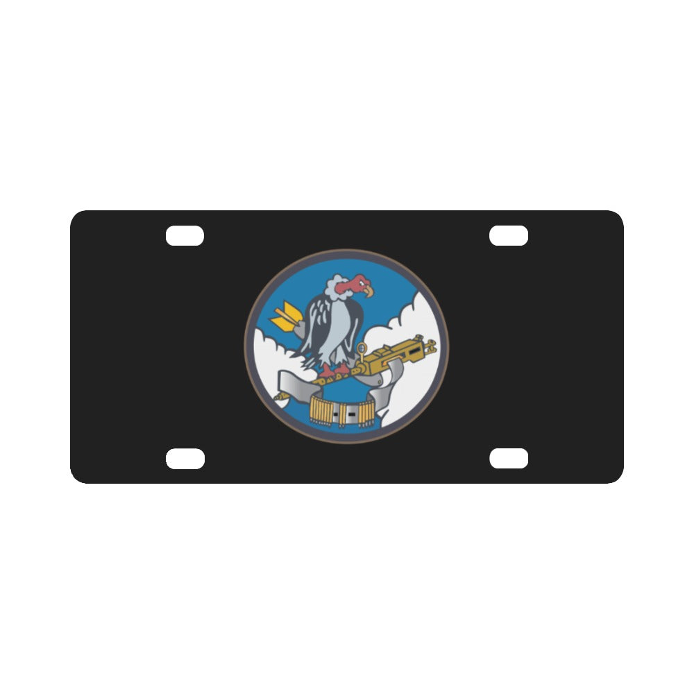 825th Bomb Squadron, 484th Bomb Group - 15th AAF - V2 Color X 300 Classic License Plate