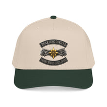 Load image into Gallery viewer, Mid Profile Baseball Cap - USCG - Boarding Officer w txt - 3D - Enhanced
