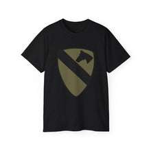 Load image into Gallery viewer, Unisex Ultra Cotton Tee - SSI - 1st Cavalry Division - Subdued X 300

