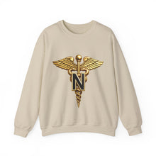 Load image into Gallery viewer, Crewneck Sweatshirt - Army Nurse Corps Branch Insignia - 3D - Enhanced
