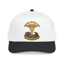 Load image into Gallery viewer, Mid Profile Baseball Cap - Army - Medical Corps - US Army w Scene - 3D - Enhanced
