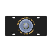 Load image into Gallery viewer, NAVWAR Space Field Activity X 300 Classic License Plate
