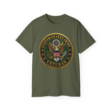 Load image into Gallery viewer, Unisex Ultra Cotton Tee - Army - US Army Veteran - 3D - Enhanced
