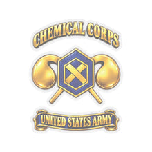 Load image into Gallery viewer, Kiss-Cut Stickers - Army - Chemical Corps - 3D - Enhanced
