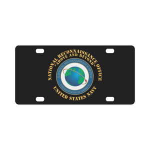 National Reconnaissance Office (NRO) X 300 Classic License Plate