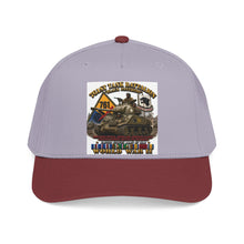 Load image into Gallery viewer, Mid Profile Baseball Cap - Army - 761st Tank Battalion - Black Panthers - w Tank w - KITT SSI WWII  EU SVC - 3D - Enhanced
