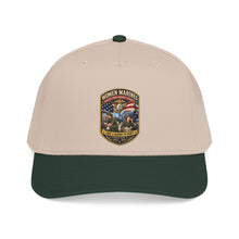 Load image into Gallery viewer, Mid Profile Baseball Cap - Women Marines - Marine Corps Womens Reserve - WWII - 3D - Enhanced
