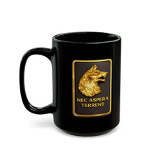 Load image into Gallery viewer, Black Mug  (15oz) - Army - DUI - 27th Infantry Regiment wo txt - 3D - Enhanced
