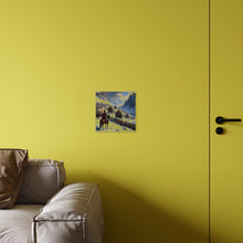 Load image into Gallery viewer, Acrylic Wall Art Panel - Hannibal Crossing the Alps to Atttack Rome
