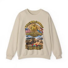 Load image into Gallery viewer, Crewneck Sweatshirt - Army - Gulf War Combat Vet  - Transportation Corps - 3D - Enhanced
