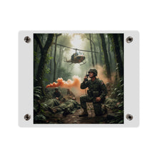 Load image into Gallery viewer, Acrylic Wall Art Panel - Medevac Request - Vietnam
