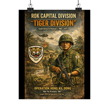 Load image into Gallery viewer, Matte Poster - Tiger Division
