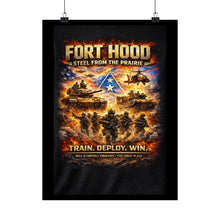 Load image into Gallery viewer, Matte Poster - Fort Hood - Steel From The Prairie
