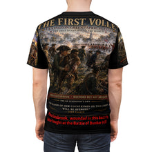 Load image into Gallery viewer, Lexington April 19, 1775 Tee — "The Fight for Liberty and Independence Begins"
