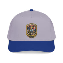 Load image into Gallery viewer, Mid Profile Baseball Cap - Women Marines - Marine Corps Womens Reserve - WWII - 3D - Enhanced
