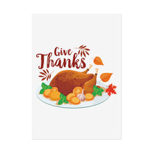 Load image into Gallery viewer, Rolled Poster - Give Thanks
