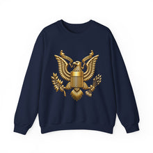 Load image into Gallery viewer, Crewneck Sweatshirt - Army - Eagle - 3D X 300

