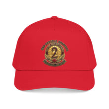 Load image into Gallery viewer, Mid Profile Baseball Cap - 2nd General Hospital - Landstuhl Germany - Black - 3D - Enhanced
