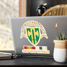 Load image into Gallery viewer, Kiss-Cut Vinyl Decals - Army - 18th MP Brigade -  COLD SVC X 300
