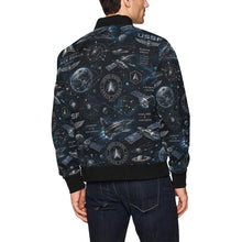 Load image into Gallery viewer, Bomber Jacket - Space Force Orbital Emblem
