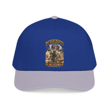 Load image into Gallery viewer, Mid Profile Baseball Cap - Army - Todays Buffalo Soldiers in Iraq - OIF - Cavalrymen at War  w IRAQ SVC - 3D - Enhanced
