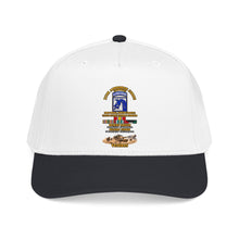 Load image into Gallery viewer, Mid Profile Baseball Cap - XVIII Airborne Corps Desert Storm Ribbons - with Scene - 3D - Transparent
