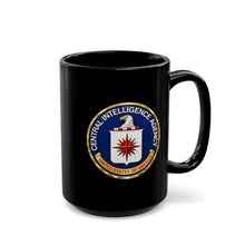 Load image into Gallery viewer, CIA Seal Black Ceramic Mug - 15oz

