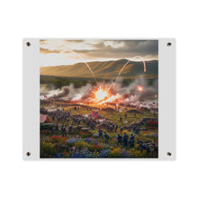 Load image into Gallery viewer, Acrylic Wall Art Panel - US Civil War Battle - Battle of Kennesaw Mountain Georgia
