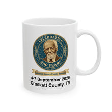Load image into Gallery viewer, White Ceramic Mug — Solomon Koonce Family Reunion - 4-7 September 2026
