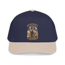 Load image into Gallery viewer, Mid Profile Baseball Cap - Army - Todays Buffalo Soldiers in Iraq - OIF - Cavalrymen at War  w IRAQ SVC - 3D - Enhanced
