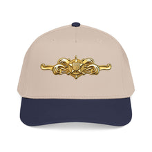 Load image into Gallery viewer, Mid Profile Baseball Cap - USCG - Cutterman - Officer wo txt - 3D - Enhanced
