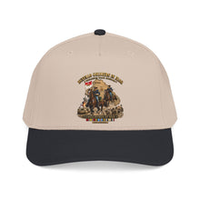 Load image into Gallery viewer, Mid Profile Baseball Cap - Army - Buffalo Soldiers in Iraq - OIF - Cavalrymen at War  w IRAQ SVC - 3D - Enhanced
