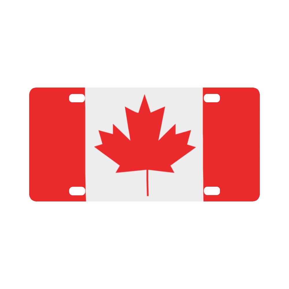 Canada - Flag of Canada Classic License Plate