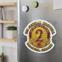 Load image into Gallery viewer, 2nd General Hospital Landstuhl Germany 3D Die-Cut Magnet
