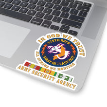 Load image into Gallery viewer, Kiss-Cut Stickers - 176th RRFS - First In Last Out - SSI - In God we Trust - ASA w VN SVC X 300
